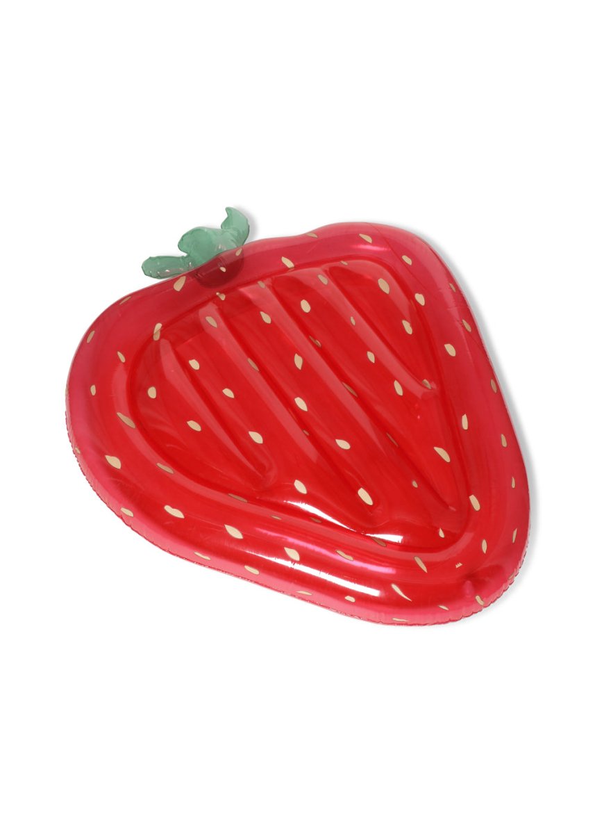 Strawberry Inflatable Float - Konges Sløjd A/S Toys sold by Rosebud & Jo