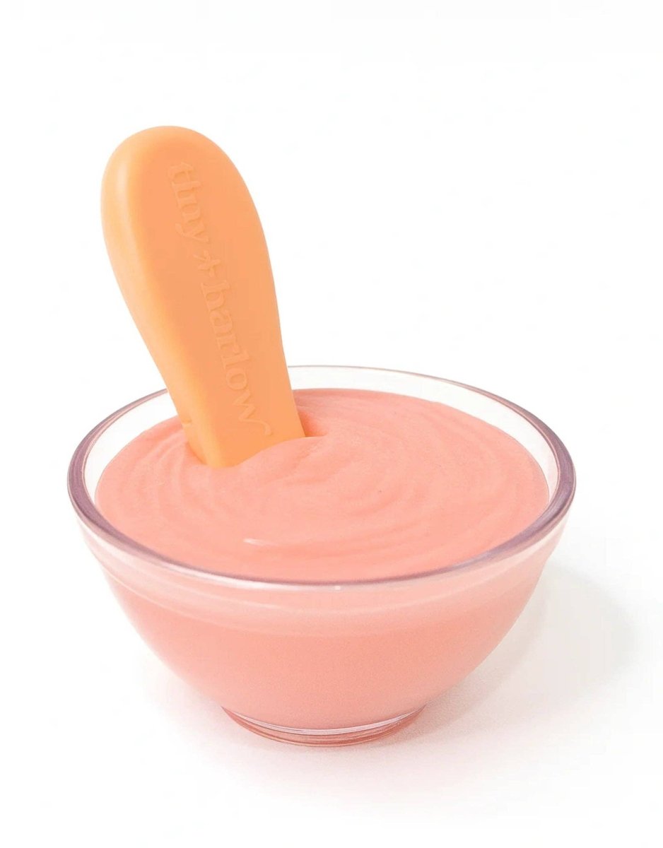 Strawberry Yogurt Bowl Tiny Tummies Set - Tiny Harlow - North America Toy sold by Rosebud & Jo