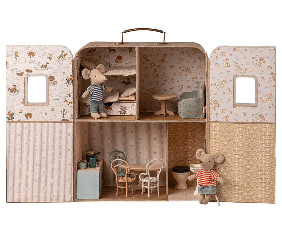 SuitCasa Mouse House - Maileg Toys sold by Rosebud & Jo