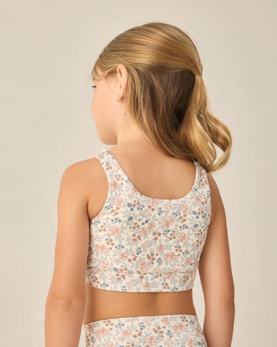 Swift Sports Bra || Flower Field - Rylee + Cru Tops sold by Rosebud & Jo