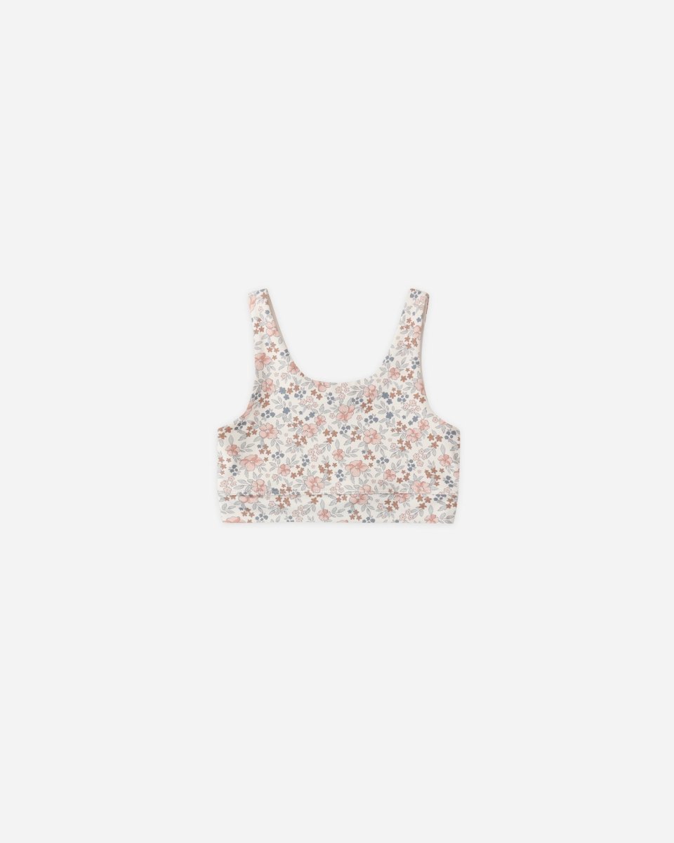 Swift Sports Bra || Flower Field - Rylee + Cru Tops sold by Rosebud & Jo