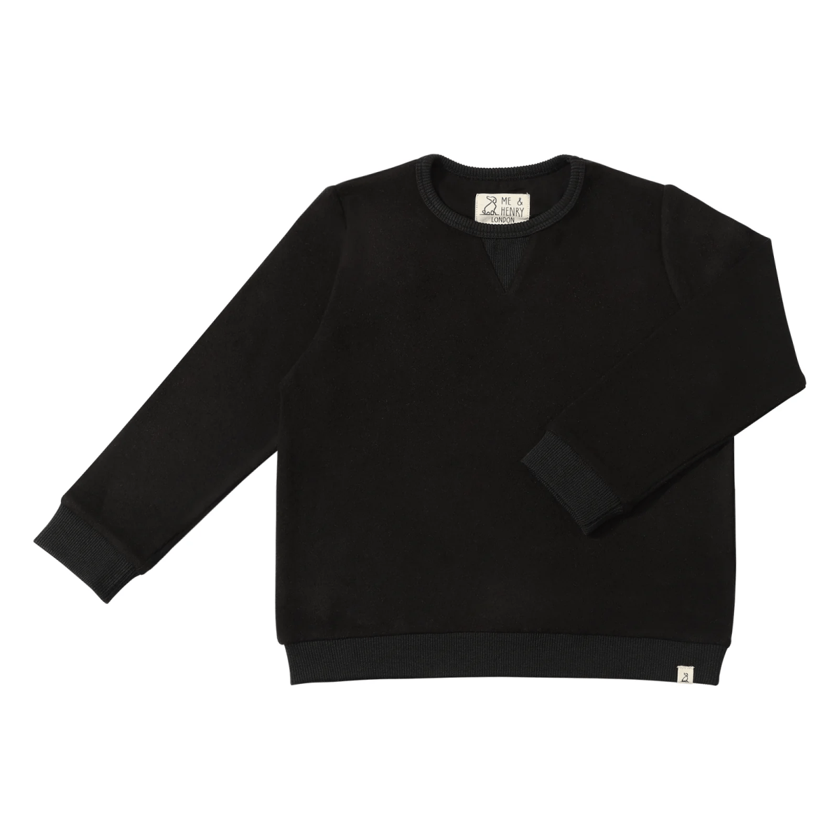 Tarquin Black Sweatshirt - Me & Henry sold by Rosebud & Jo
