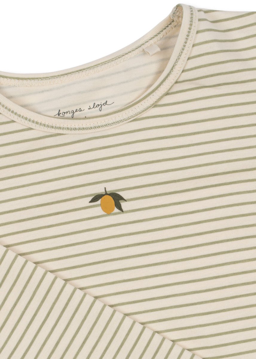 Tea Stripe Long Sleeve Cotton Blouse - Konges Sløjd A/S Baby & Toddler Clothing sold by Rosebud & Jo