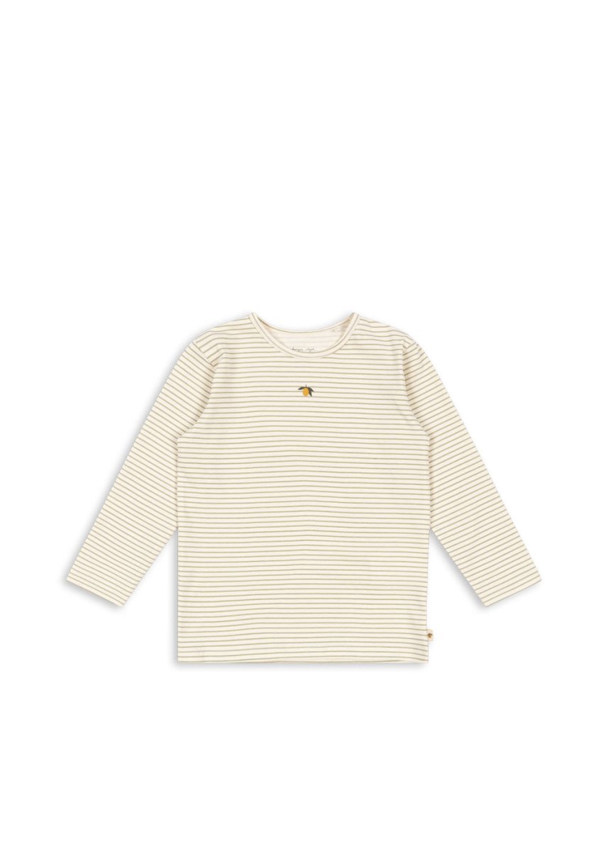 Tea Stripe Long Sleeve Cotton Blouse - Konges Sløjd A/S Baby & Toddler Clothing sold by Rosebud & Jo