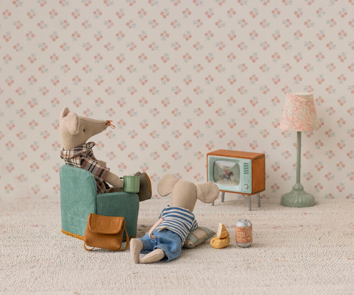 Television, Mouse - Maileg Toys sold by Rosebud & Jo
