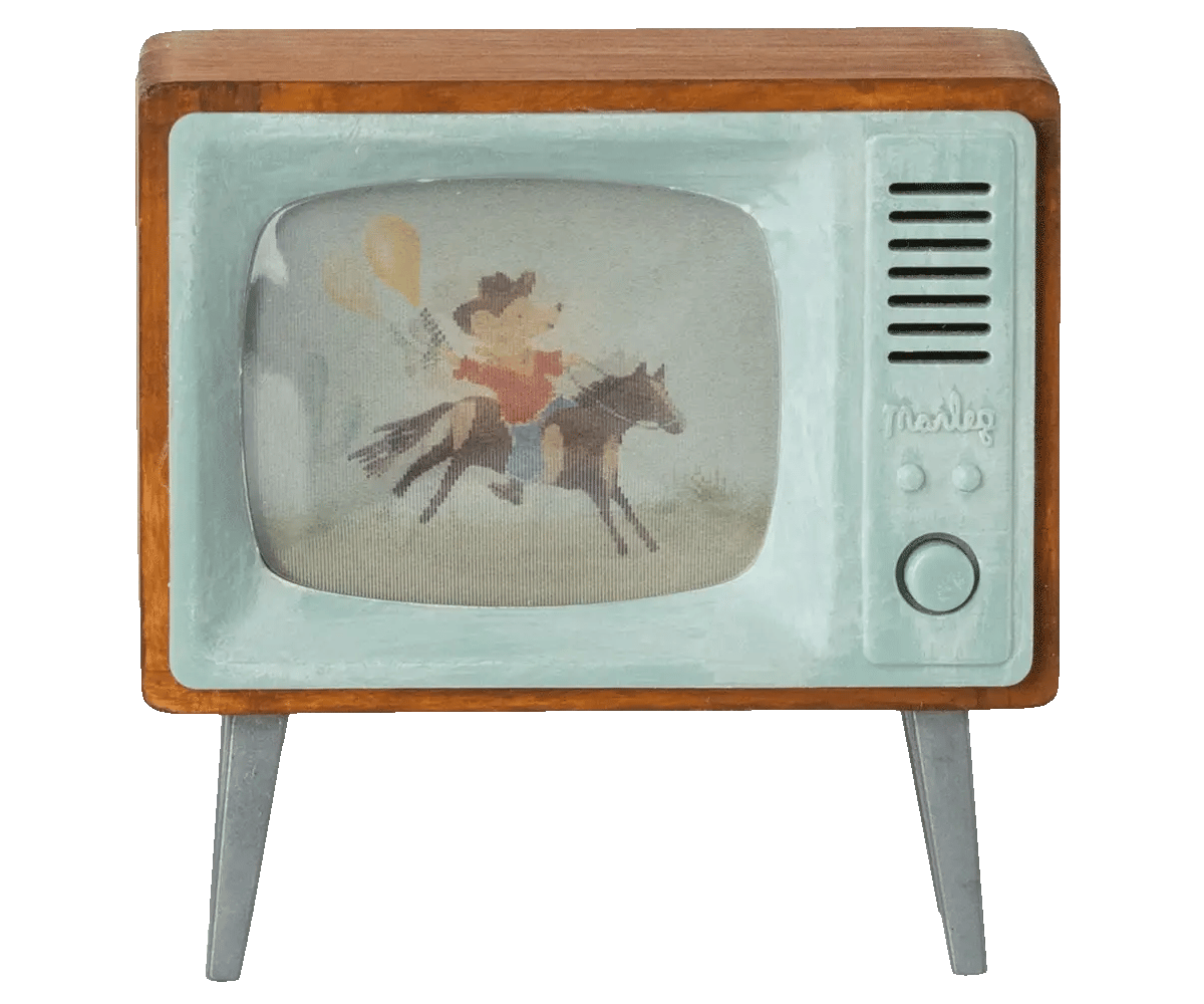 Television, Mouse - Maileg Toys sold by Rosebud & Jo