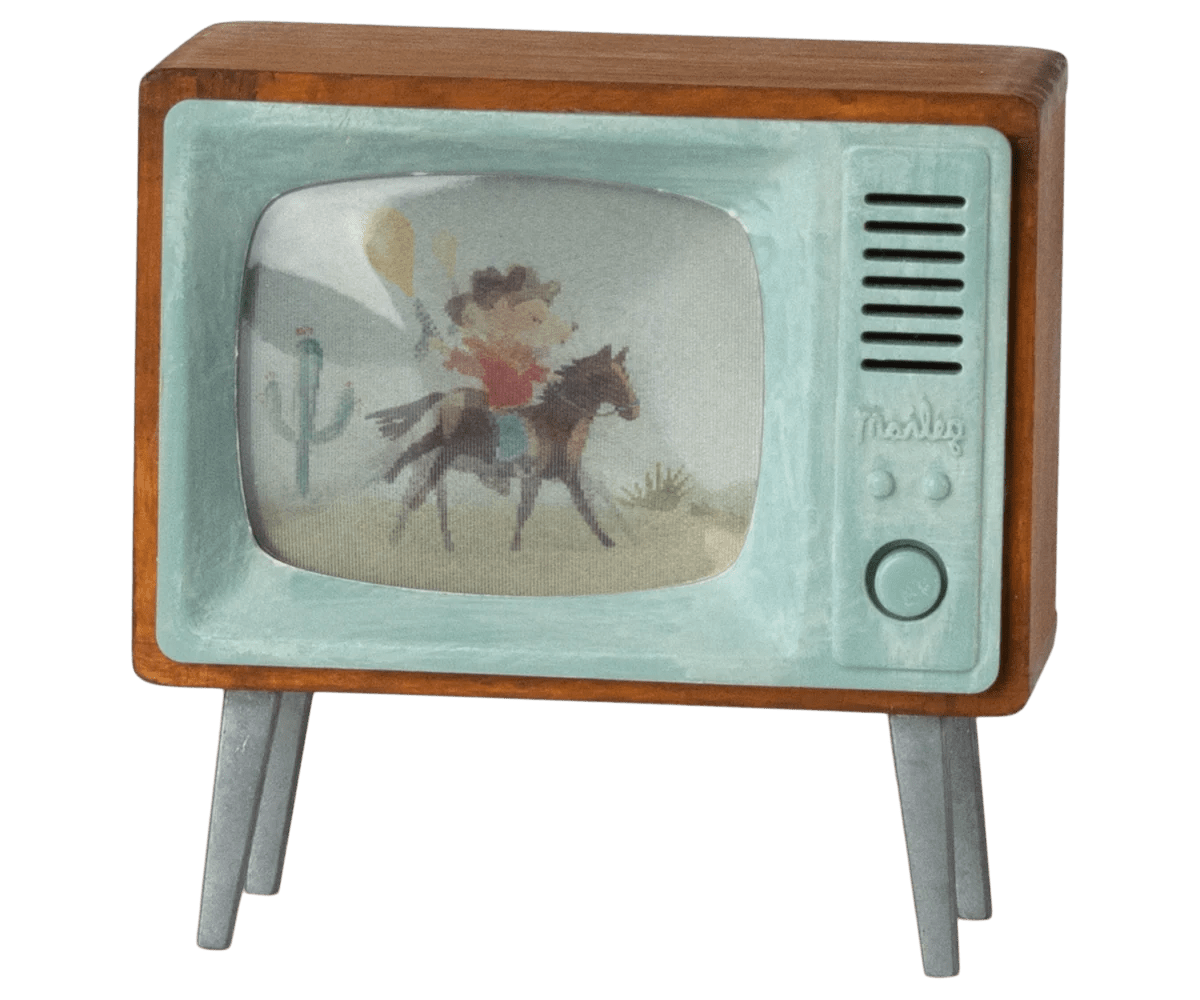 Television, Mouse - Maileg Toys sold by Rosebud & Jo