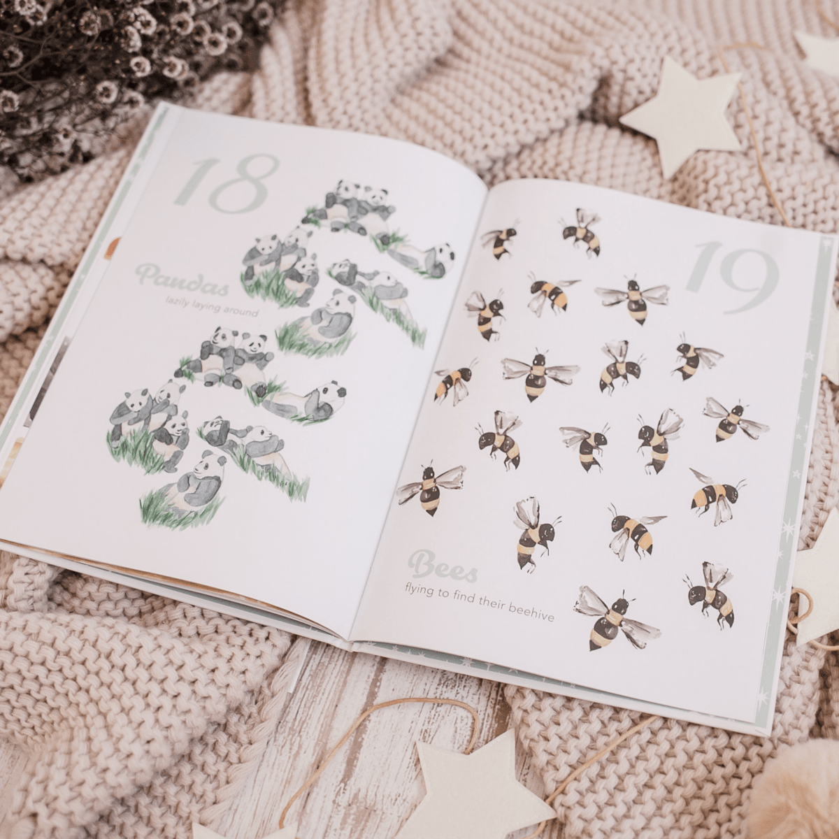 The Amazing 123 - Adored Illustrations sold by Rosebud & Jo