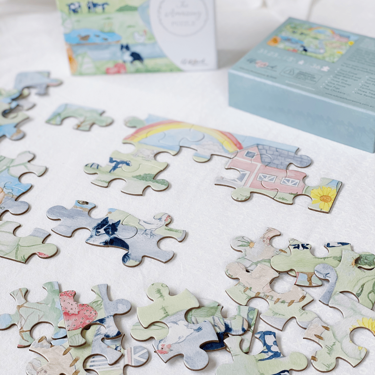 The Amazing Puzzle - Adored Illustrations Puzzle sold by Rosebud & Jo