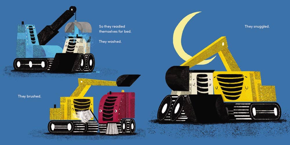 The Digger and the Dark by Joseph Kuefler - HarperCollins Book sold by Rosebud & Jo