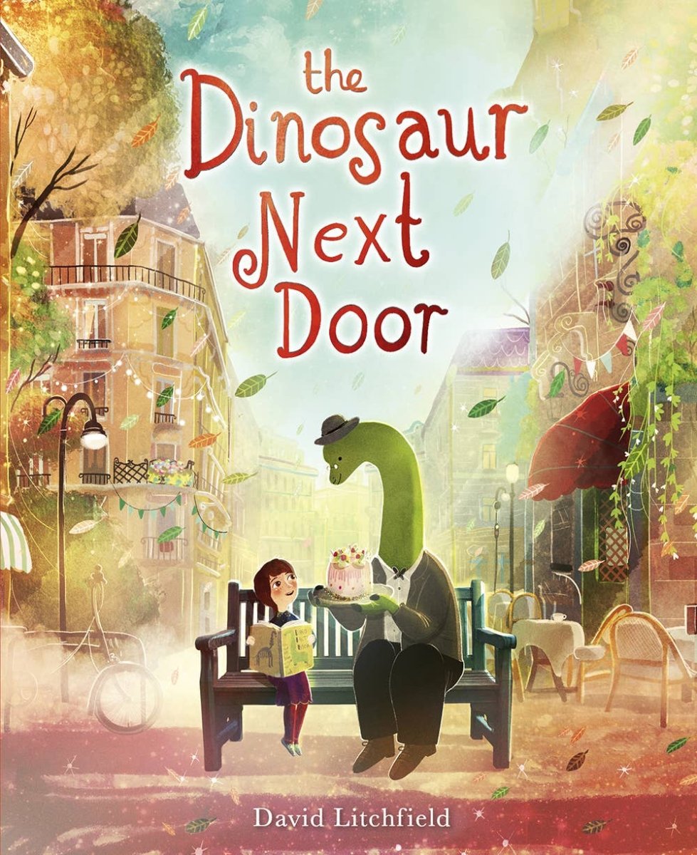 The Dinosaur Next Door - Abrams Books sold by Rosebud & Jo