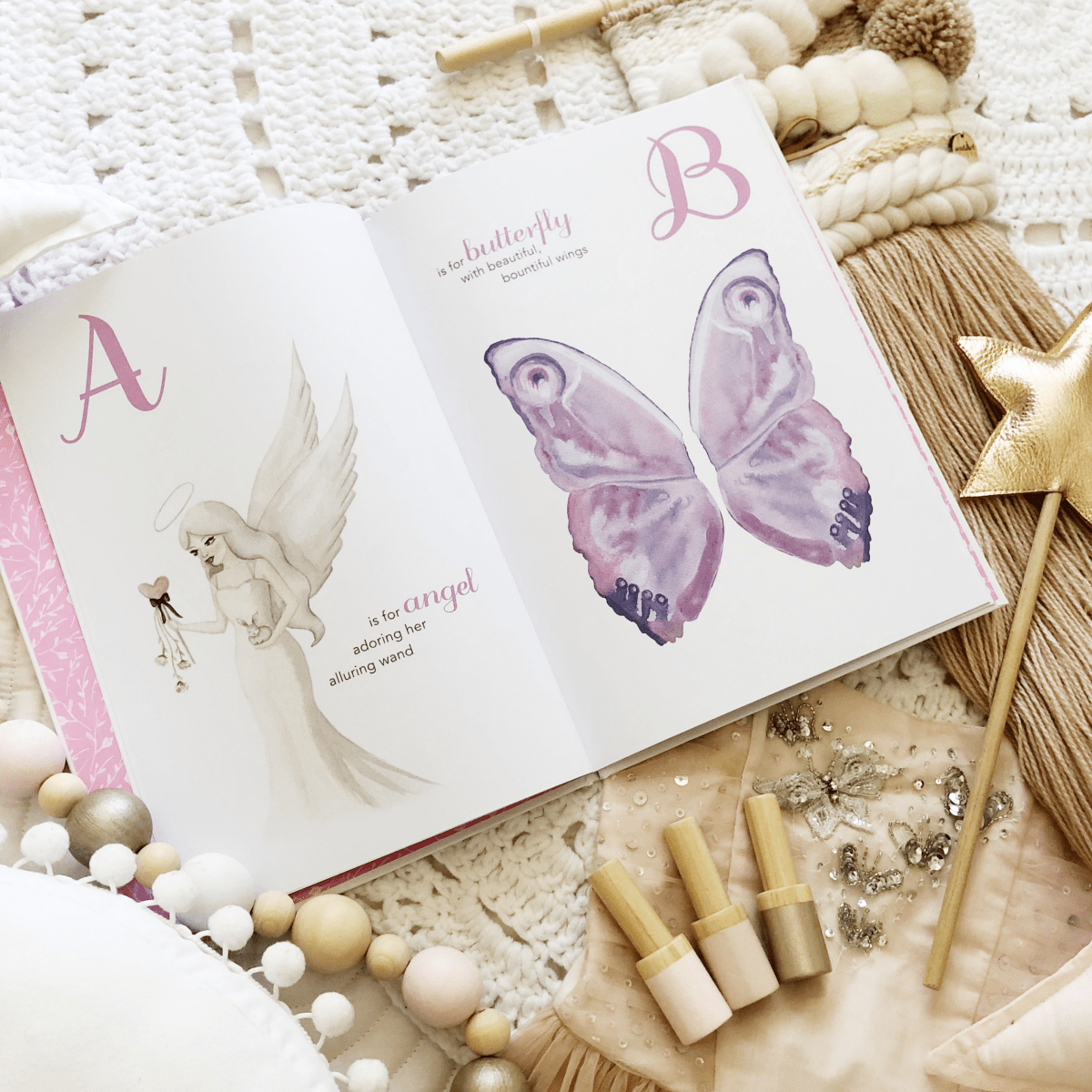 The Enchanting ABC - Adored Illustrations sold by Rosebud & Jo