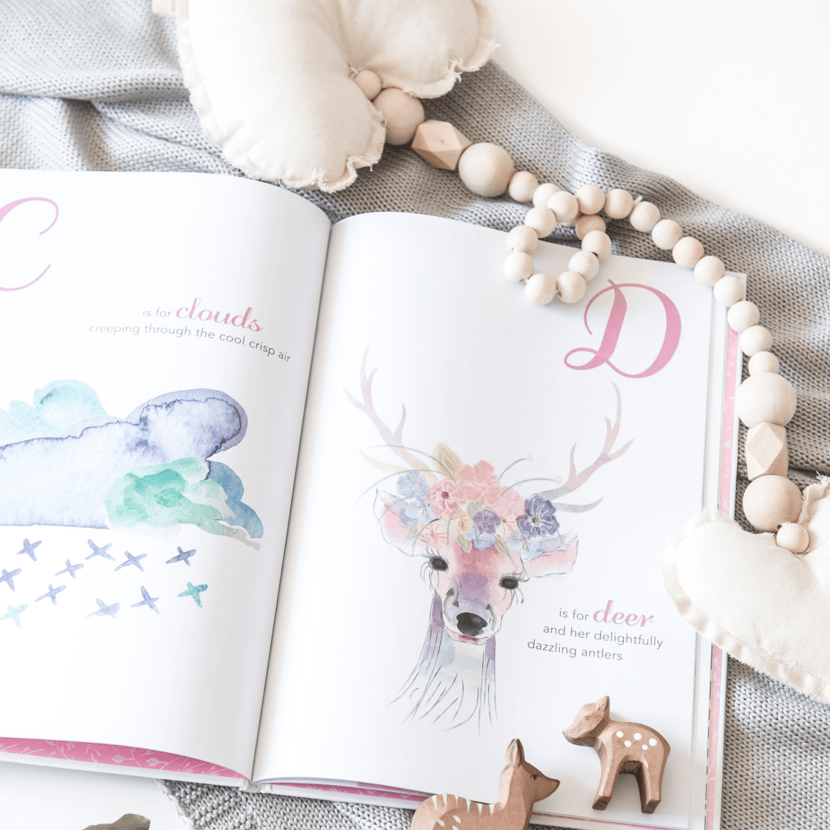 The Enchanting ABC - Adored Illustrations sold by Rosebud & Jo