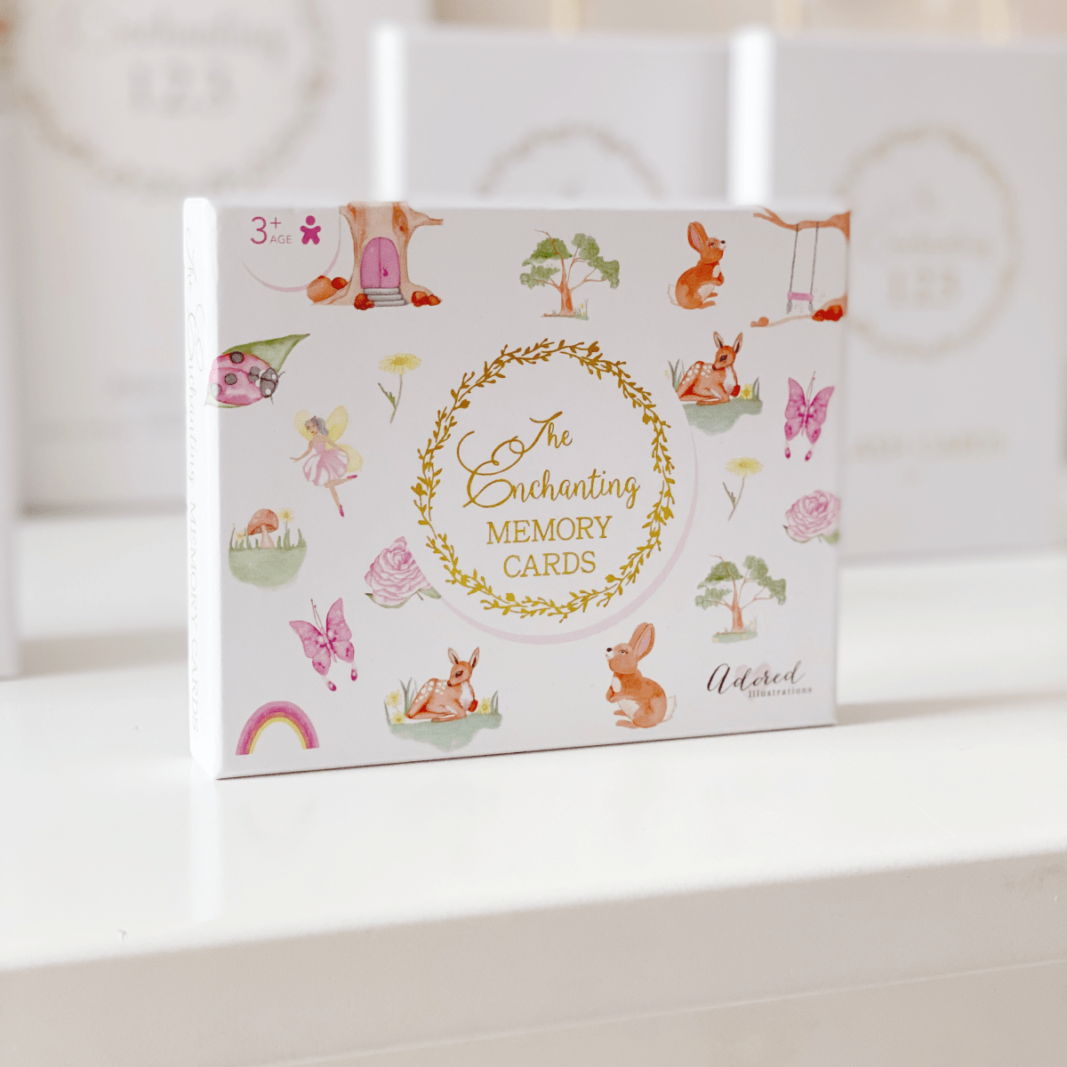 The Enchanting Memory Card Game - Adored Illustrations sold by Rosebud & Jo