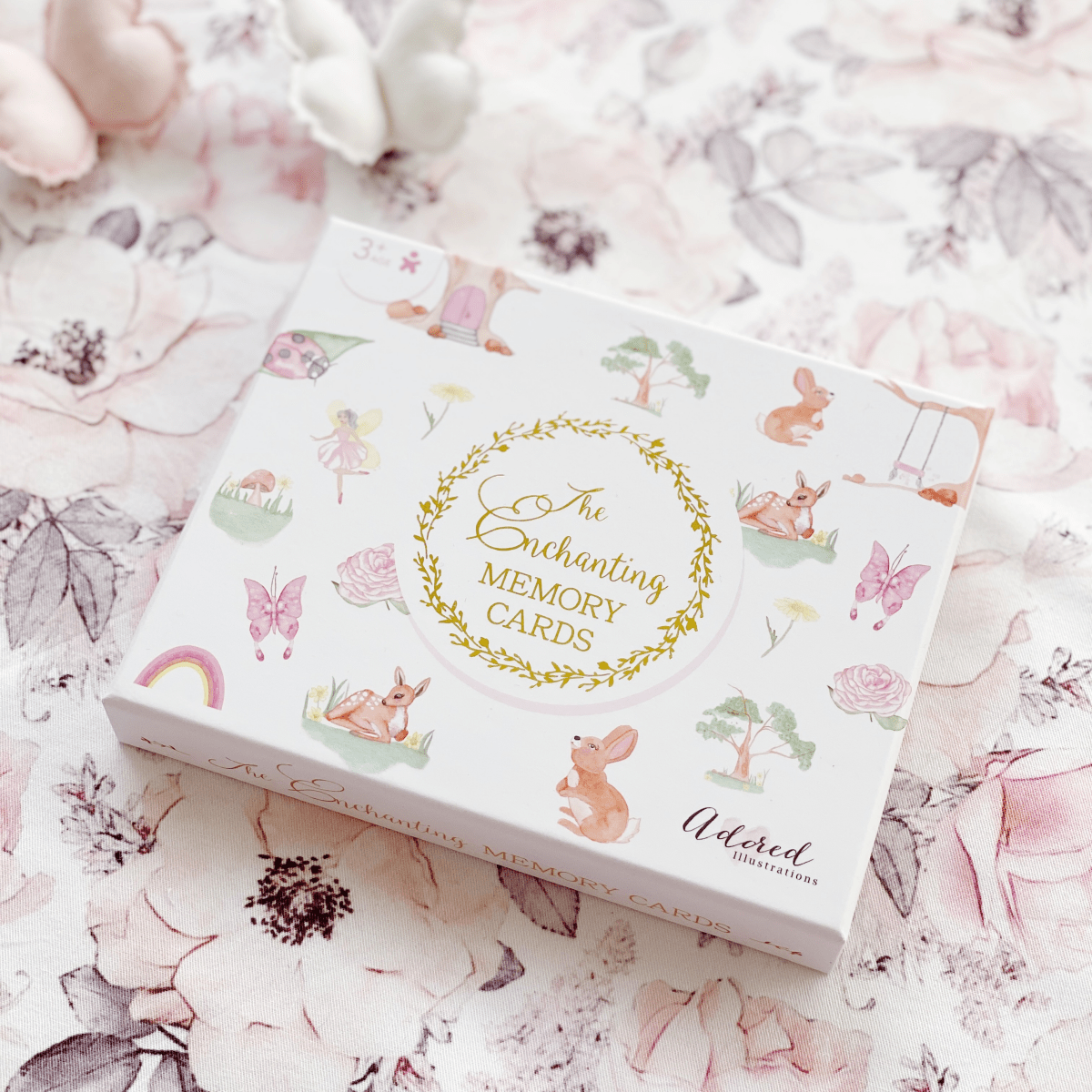The Enchanting Memory Card Game - Adored Illustrations sold by Rosebud & Jo