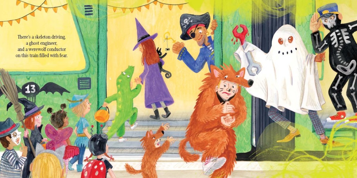 The Halloween Train - Chronicle Books Books sold by Rosebud & Jo