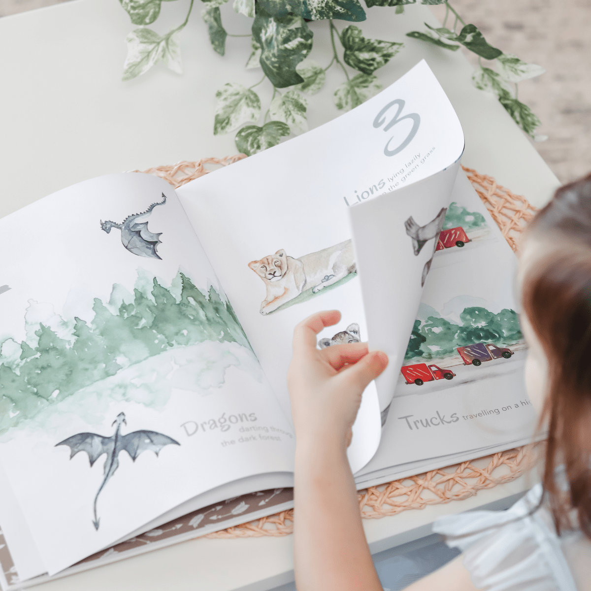 The Incredible 123 - Adored Illustrations Book sold by Rosebud & Jo