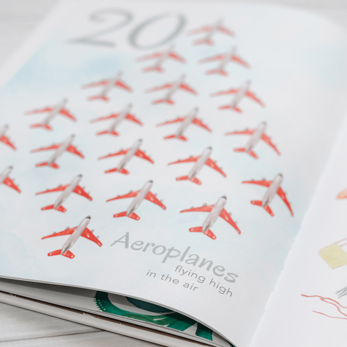 The Incredible 123 - Adored Illustrations Book sold by Rosebud & Jo