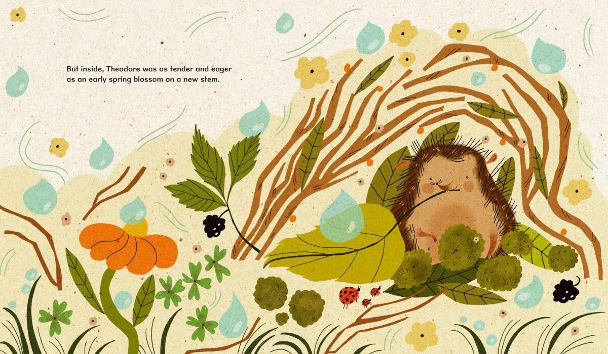 Theodore the Hedgehog Finds a Friend - Hachette Book Group Books sold by Rosebud & Jo