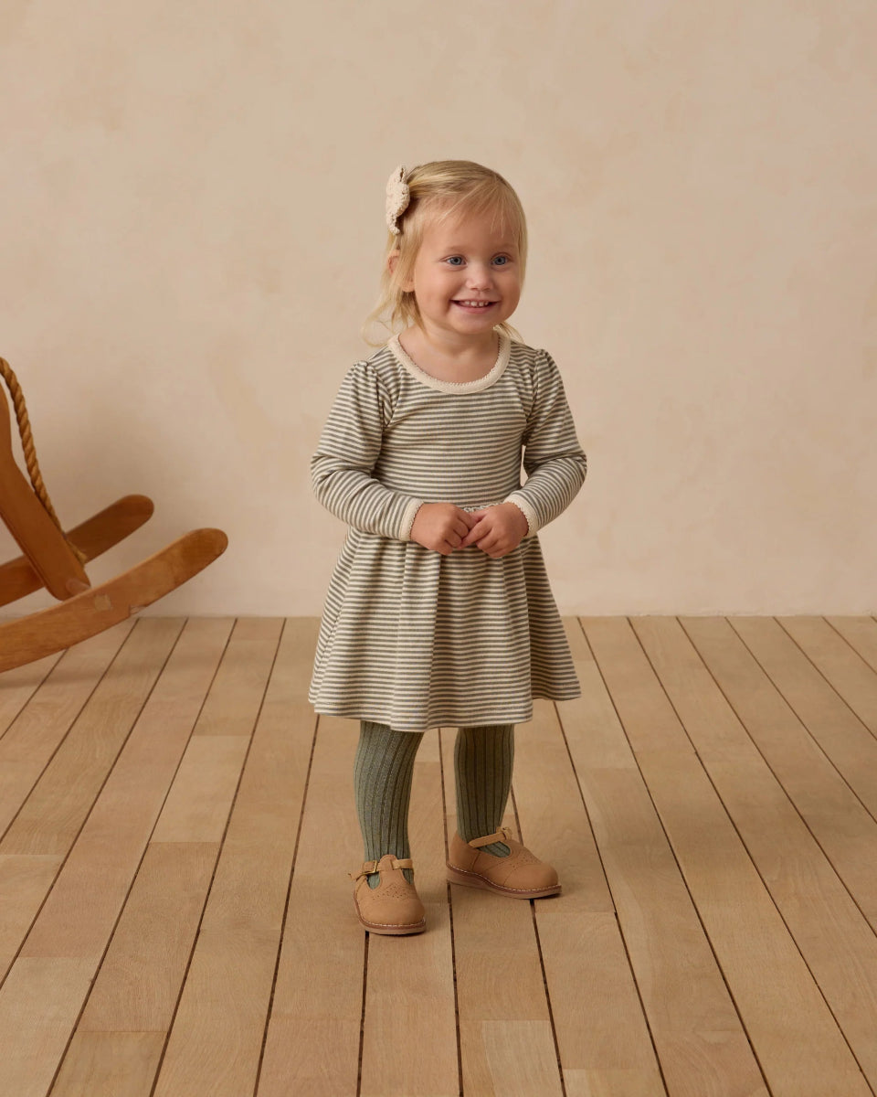 Tights in Forest - Quincy Mae Baby & Toddler Clothing sold by Rosebud & Jo