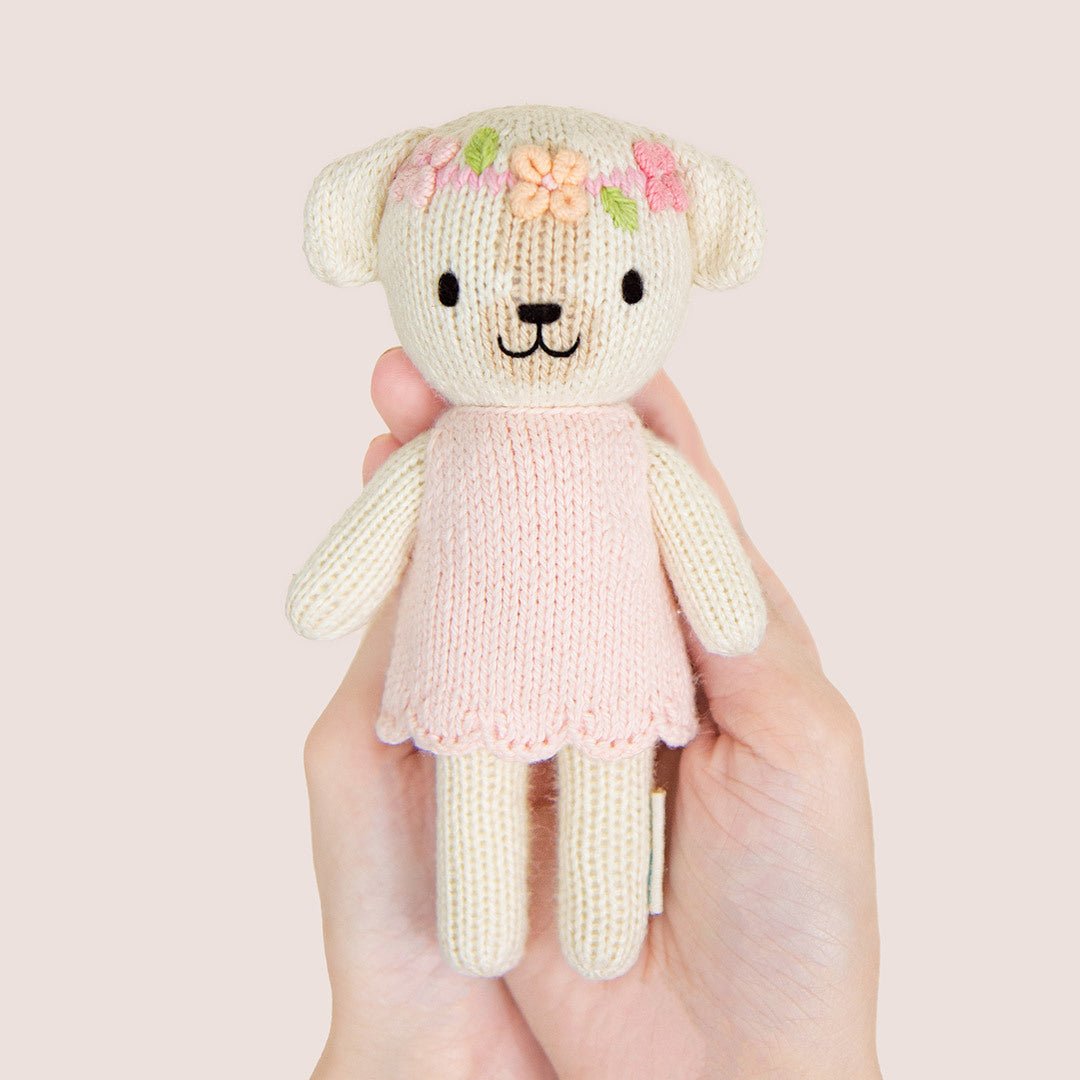 Tiny Charlotte the Dog - Cuddle + Kind Toys sold by Rosebud & Jo