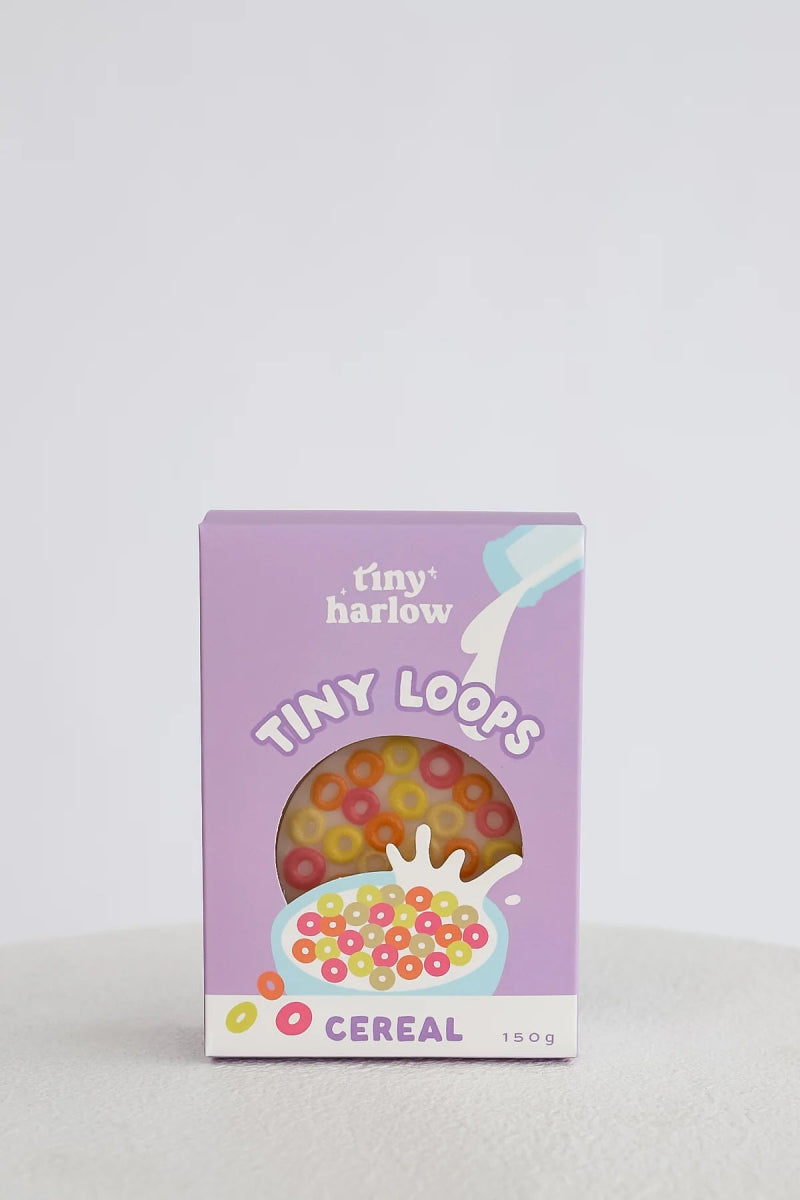 Tiny Loops Cereal Bowl Tiny Tummies Set - Tiny Harlow - North America Toy sold by Rosebud & Jo