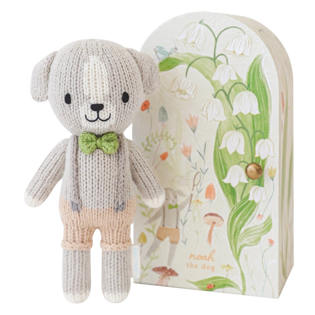 Tiny Noah the Dog - Cuddle + Kind sold by Rosebud & Jo