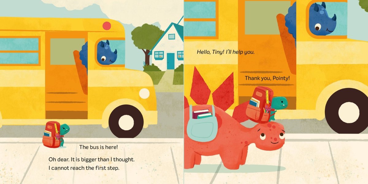 Tiny T. Rex and the First - Day Oopsies - Chronicle Books Book sold by Rosebud & Jo