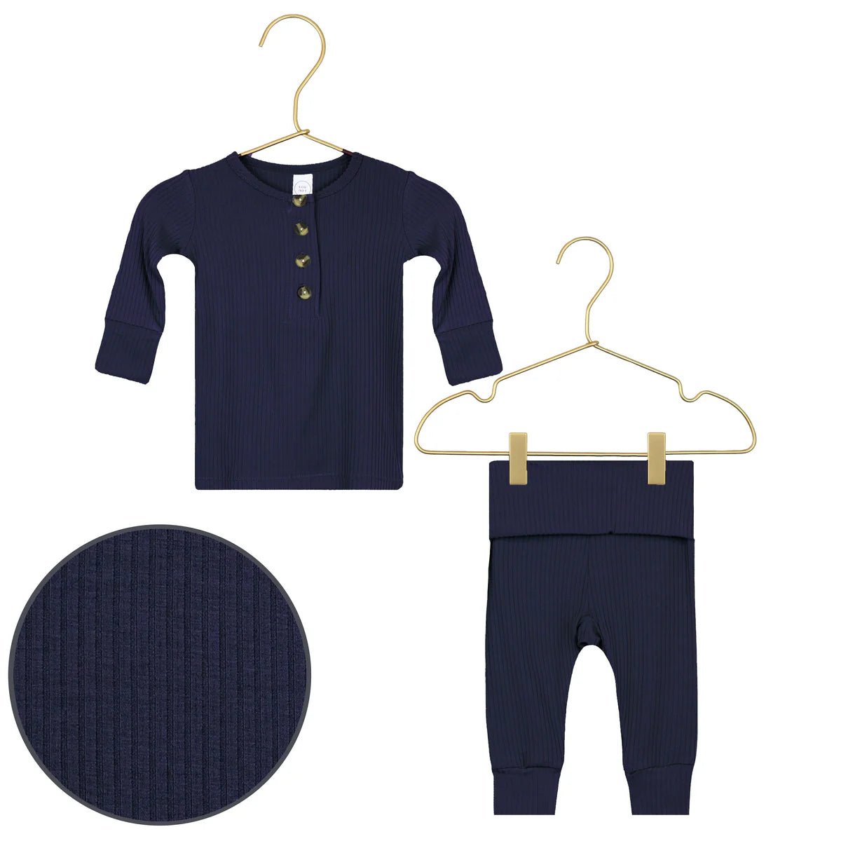 Top and Bottom Set - Ribbed - Lou Lou & Company Baby & Toddler Clothing sold by Rosebud & Jo