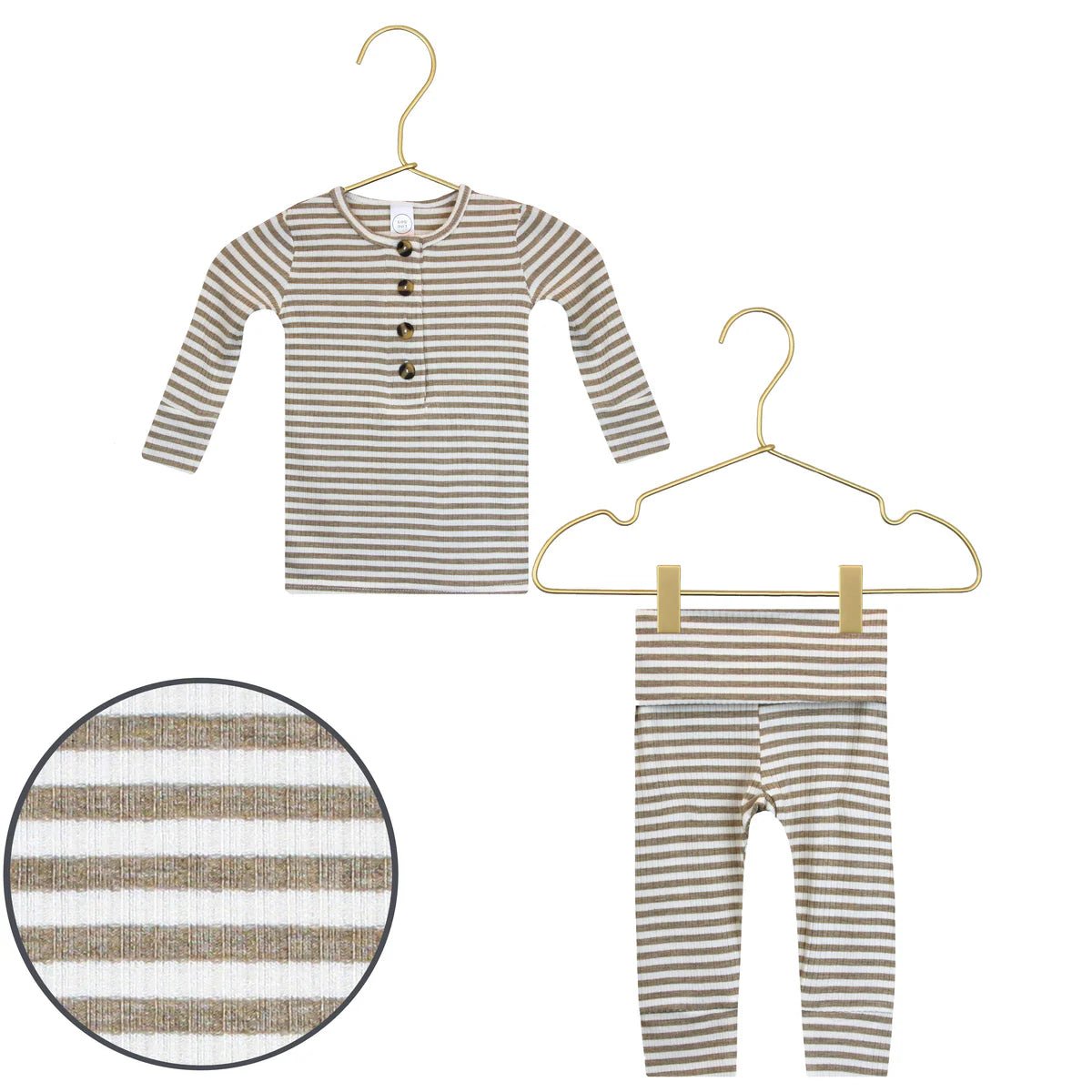 Top and Bottom Set - Ribbed - Lou Lou & Company Baby & Toddler Clothing sold by Rosebud & Jo