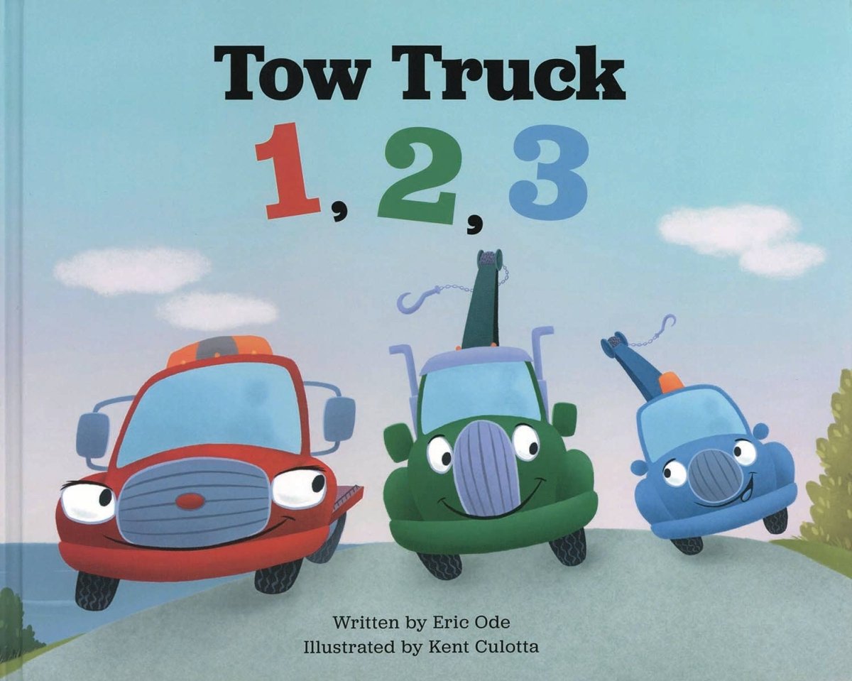Tow Truck 1, 2, 3 - EDC Publishing Book sold by Rosebud & Jo