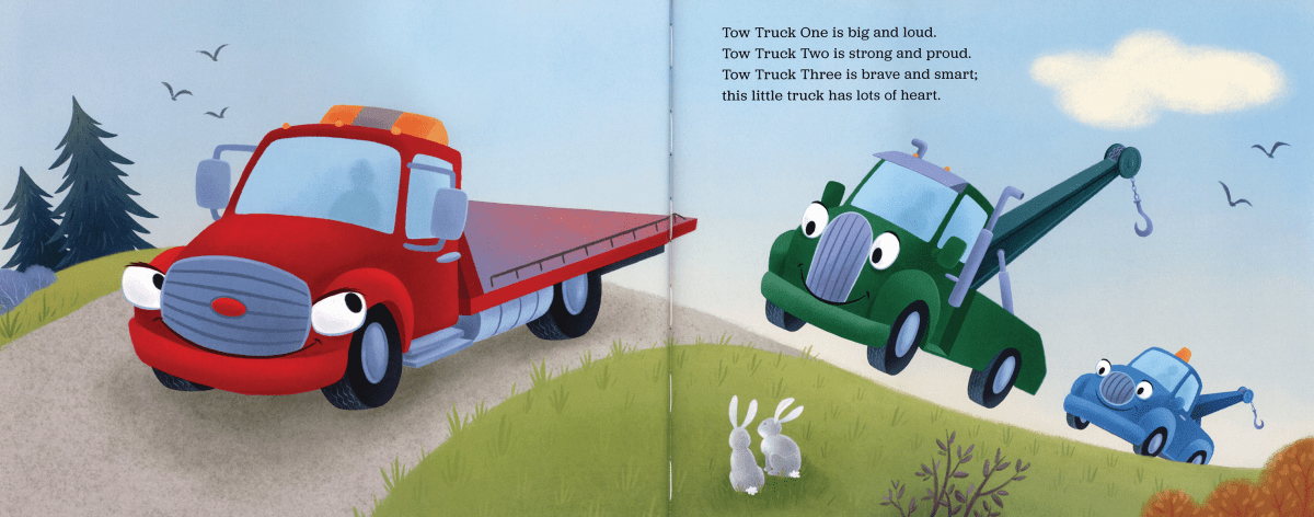 Tow Truck 1, 2, 3 - EDC Publishing Book sold by Rosebud & Jo