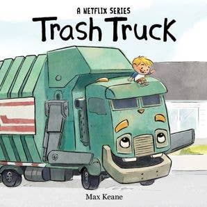 Trash Truck Board Book - HarperCollins Books sold by Rosebud & Jo