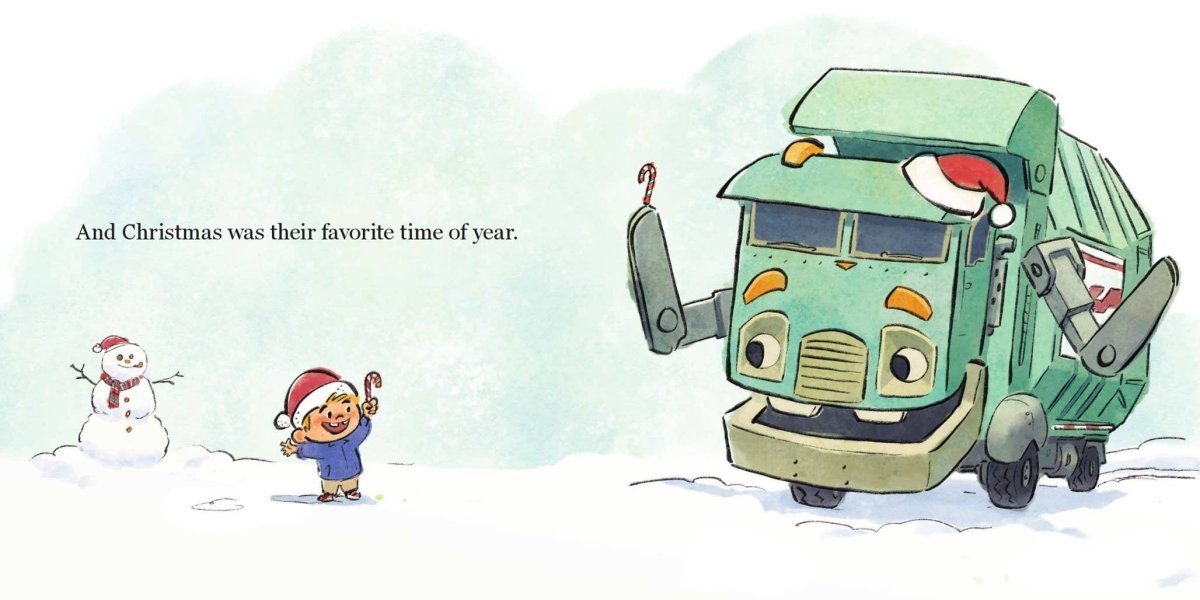 Trash Truck's Christmas Board Book by Max Keane - HarperCollins Books sold by Rosebud & Jo