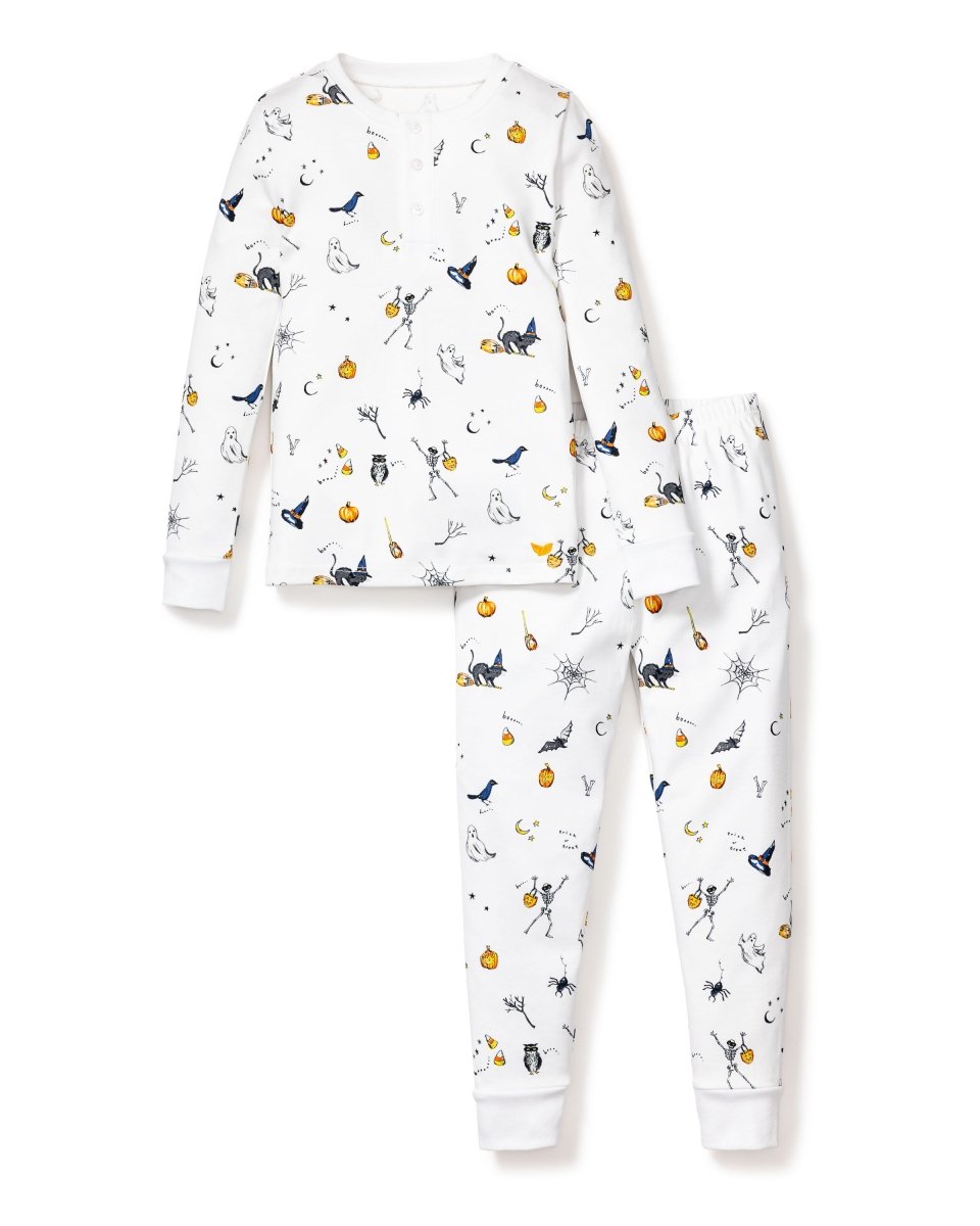 Trick or Treat Pajamas - Petite Plum Baby & Toddler Clothing sold by Rosebud & Jo