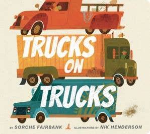 Trucks on Trucks - HarperCollins Books sold by Rosebud & Jo