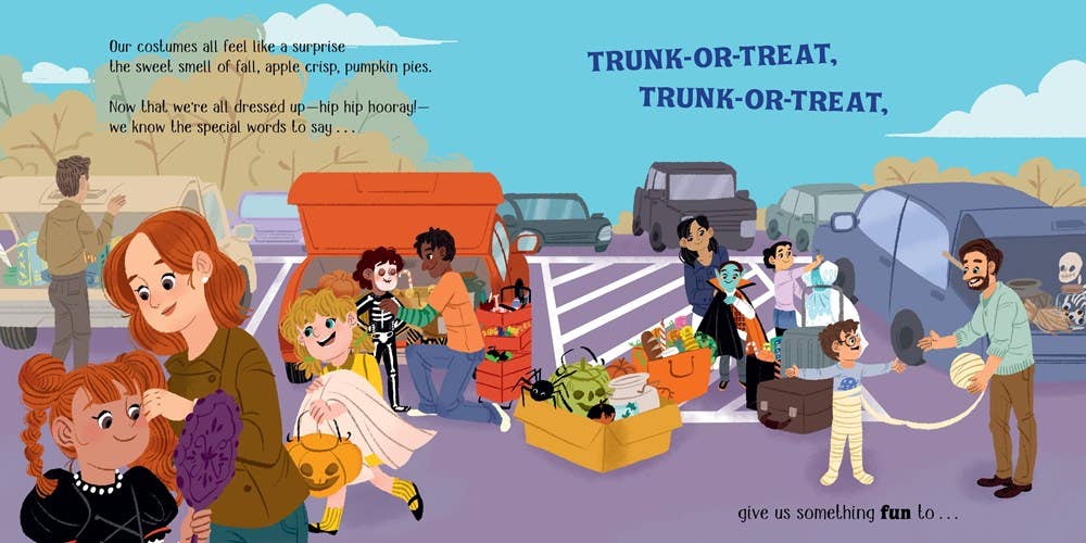 Trunk - or - Treat by Chris Ayala - Kronos - HarperCollins Book sold by Rosebud & Jo