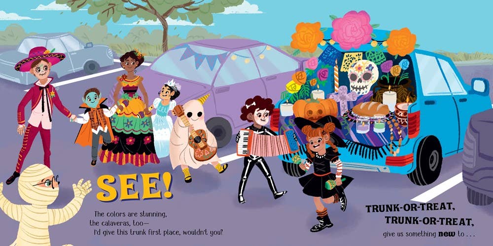 Trunk - or - Treat by Chris Ayala - Kronos - HarperCollins Book sold by Rosebud & Jo