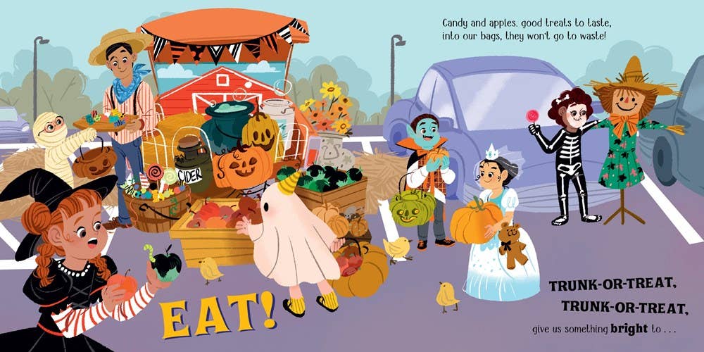 Trunk - or - Treat by Chris Ayala - Kronos - HarperCollins Book sold by Rosebud & Jo
