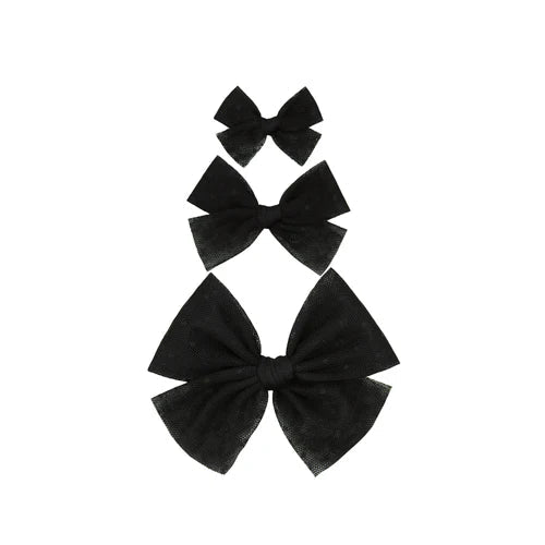Tulle Bow Clip - Lou Lou & Company Hair Accessory sold by Rosebud & Jo