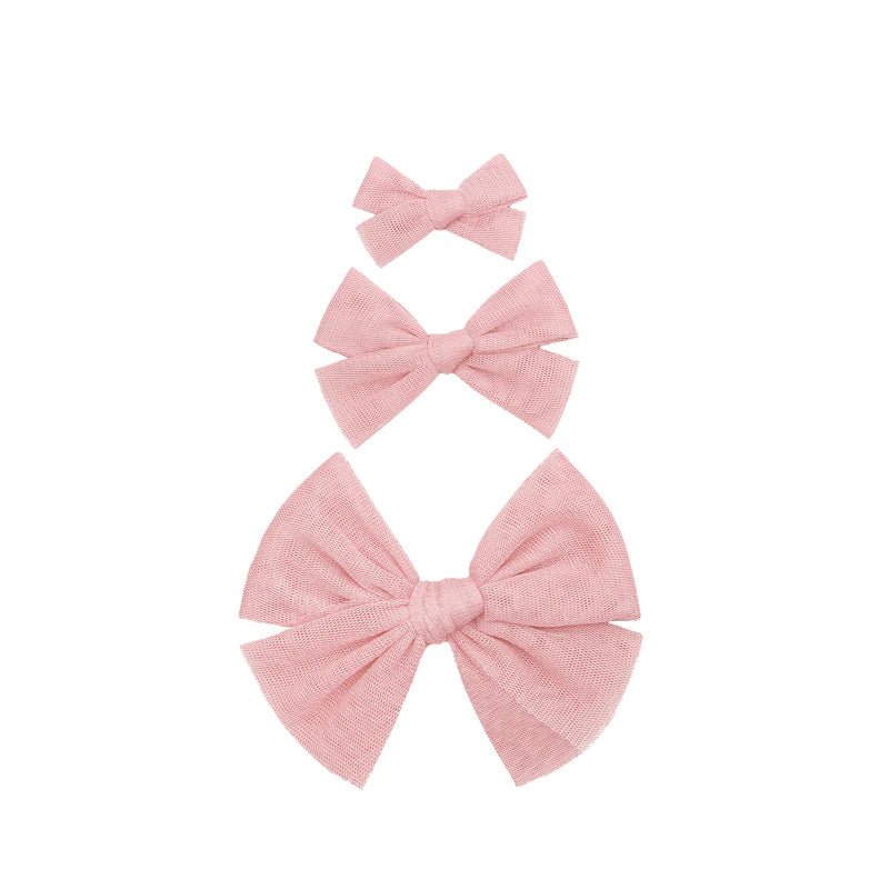 Tulle Bow Clip - Lou Lou & Company Hair Accessory sold by Rosebud & Jo