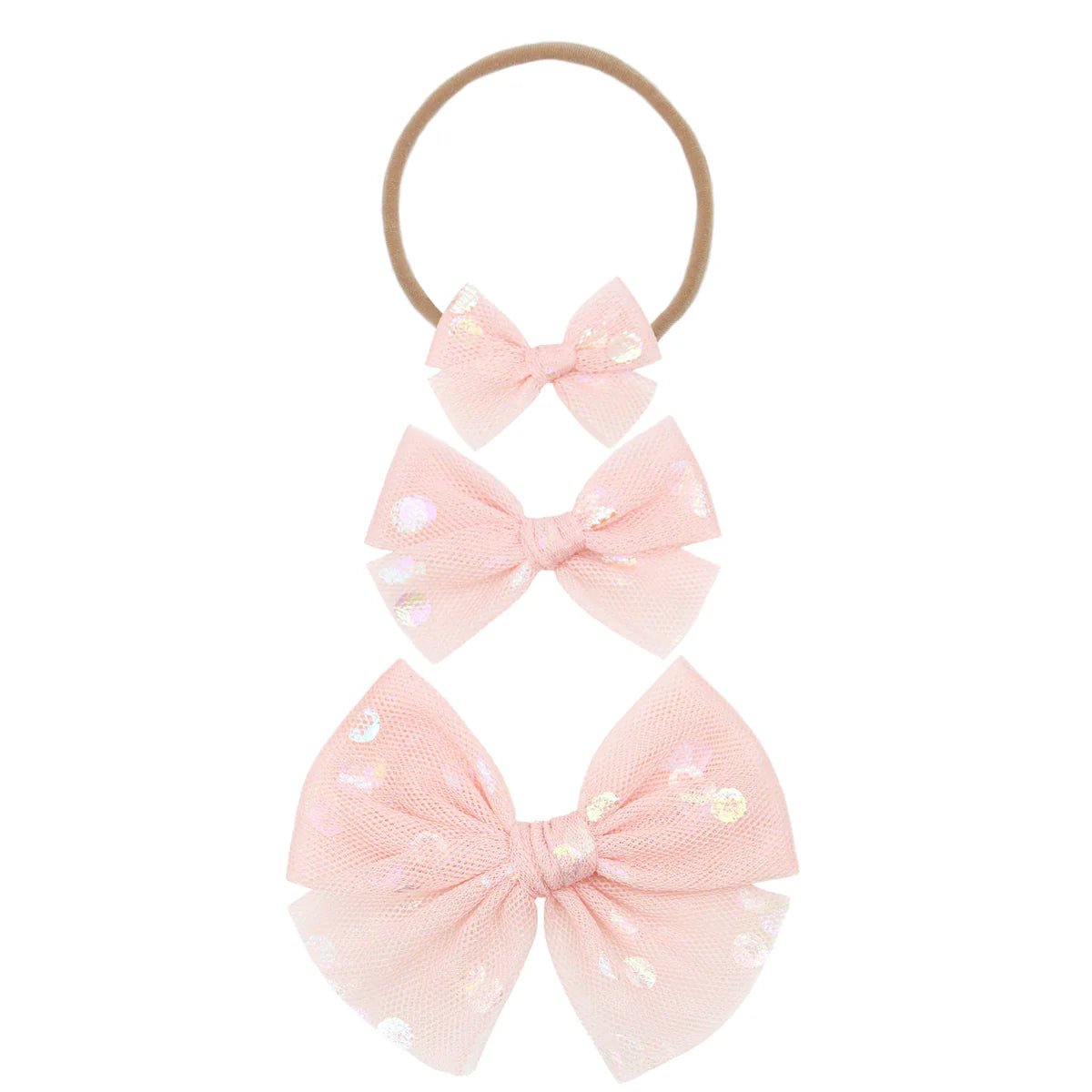 Tulle Bow Headband - Lou Lou & Company Hair Accessory sold by Rosebud & Jo