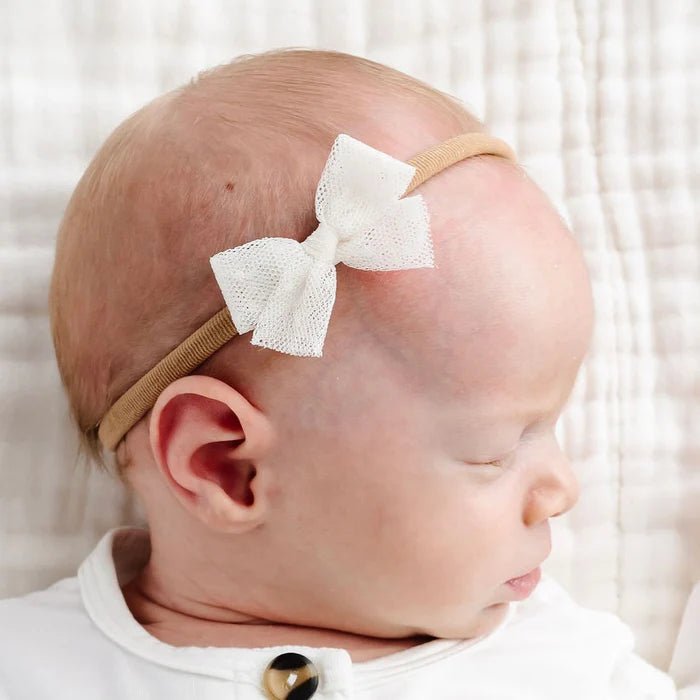Tulle Bow Headband - Lou Lou & Company Hair Accessory sold by Rosebud & Jo