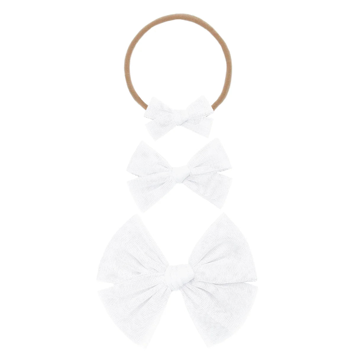Tulle Bow Headband - Lou Lou & Company Hair Accessory sold by Rosebud & Jo