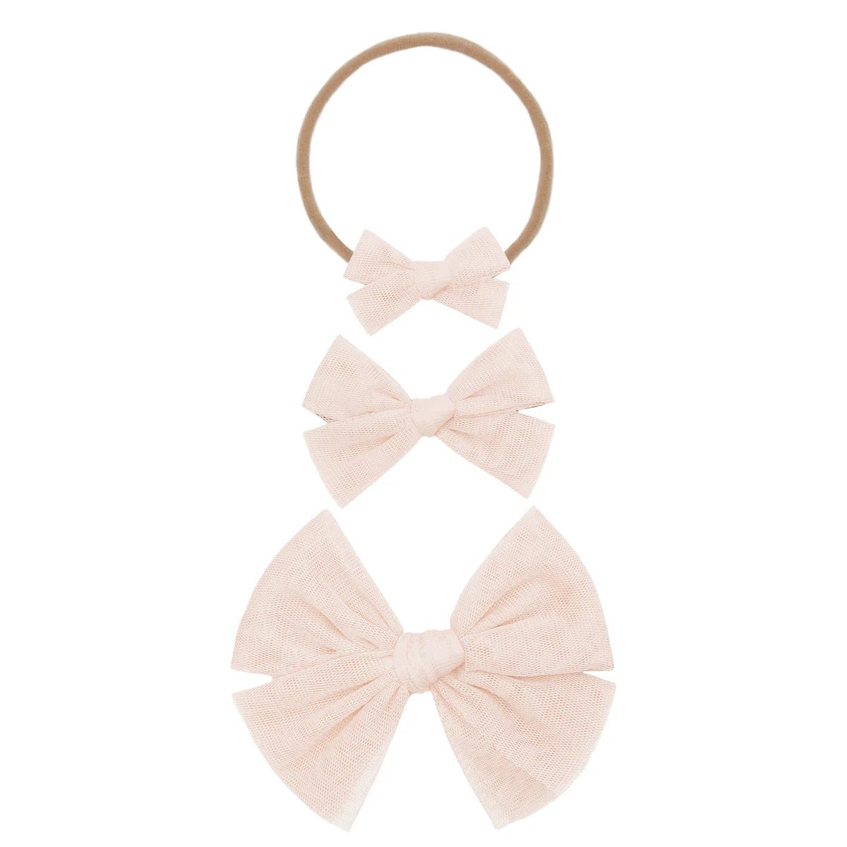 Tulle Bow Headband - Lou Lou & Company Hair Accessory sold by Rosebud & Jo