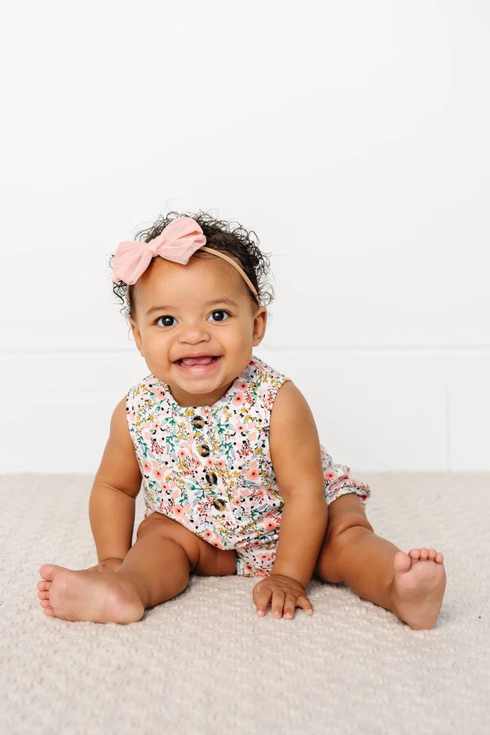 Tulle Bow Headband - Bubblegum Headband - Lou Lou & Company Hair Accessories sold by Rosebud & Jo