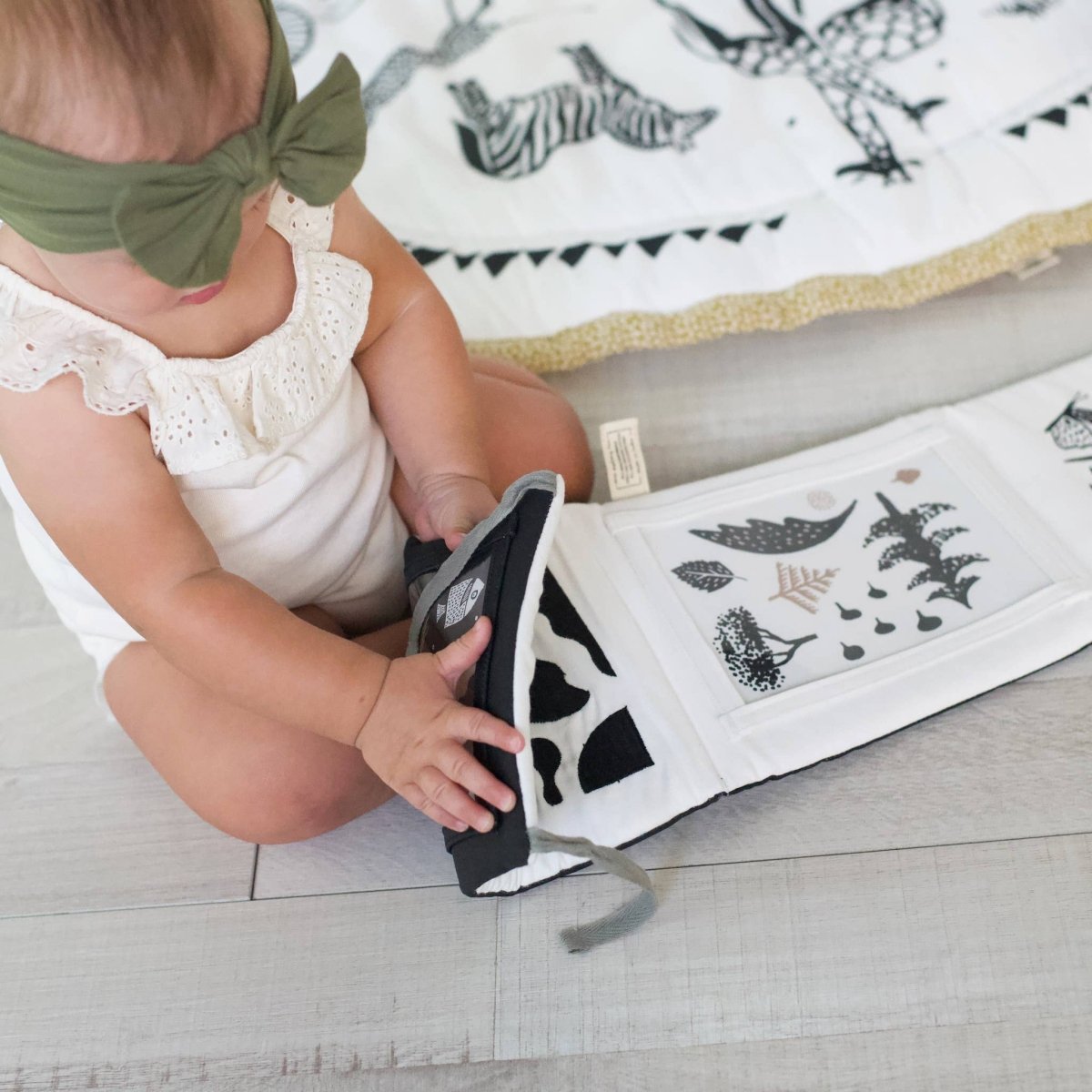 Tummy Time Gallery with Mirror - Wee Gallery Toys sold by Rosebud & Jo