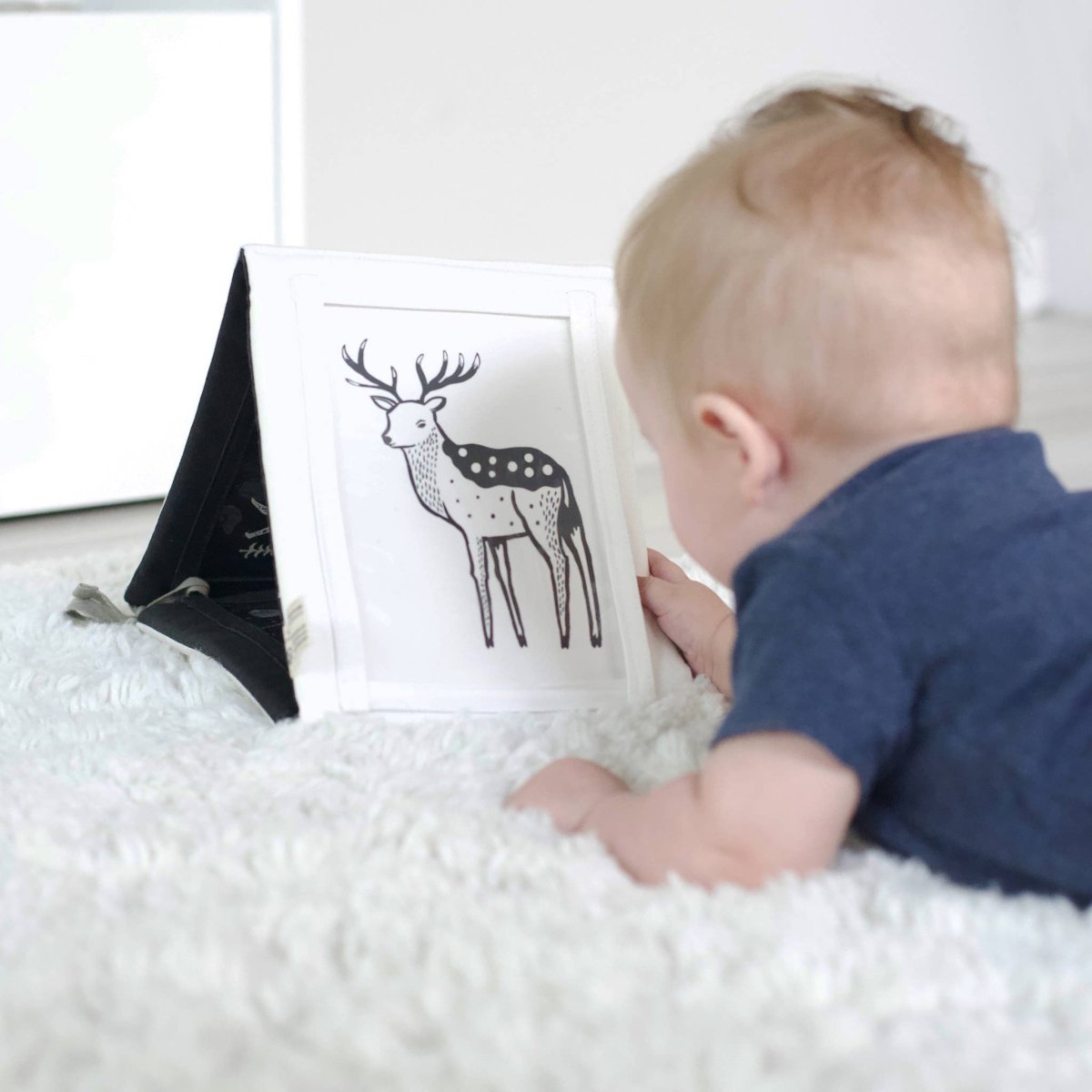 Tummy Time Gallery with Mirror - Wee Gallery Toys sold by Rosebud & Jo
