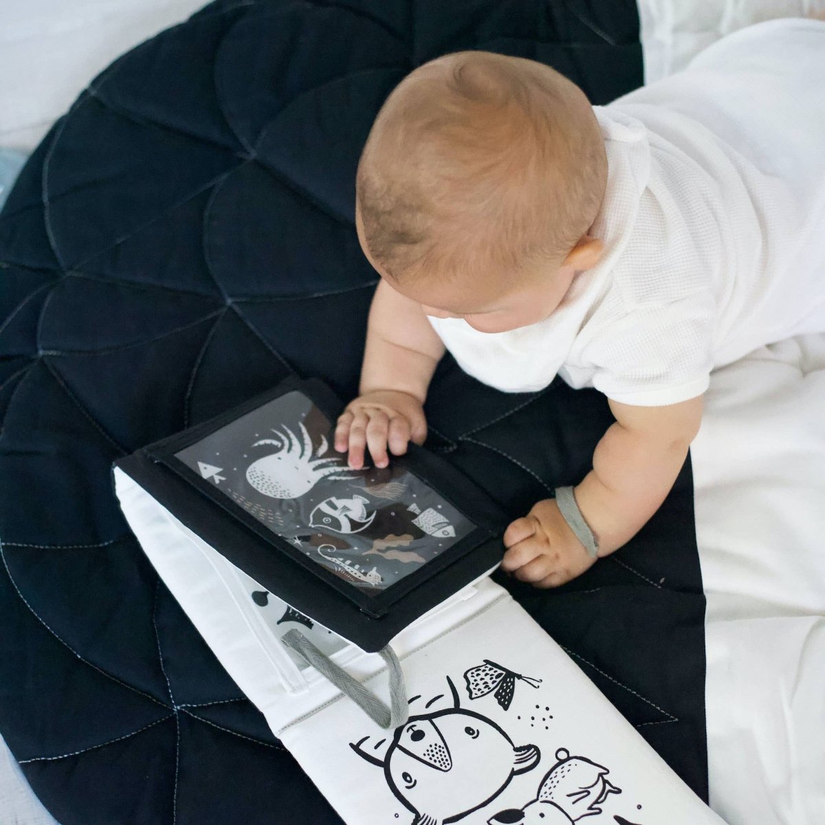 Tummy Time Gallery with Mirror - Wee Gallery Toys sold by Rosebud & Jo