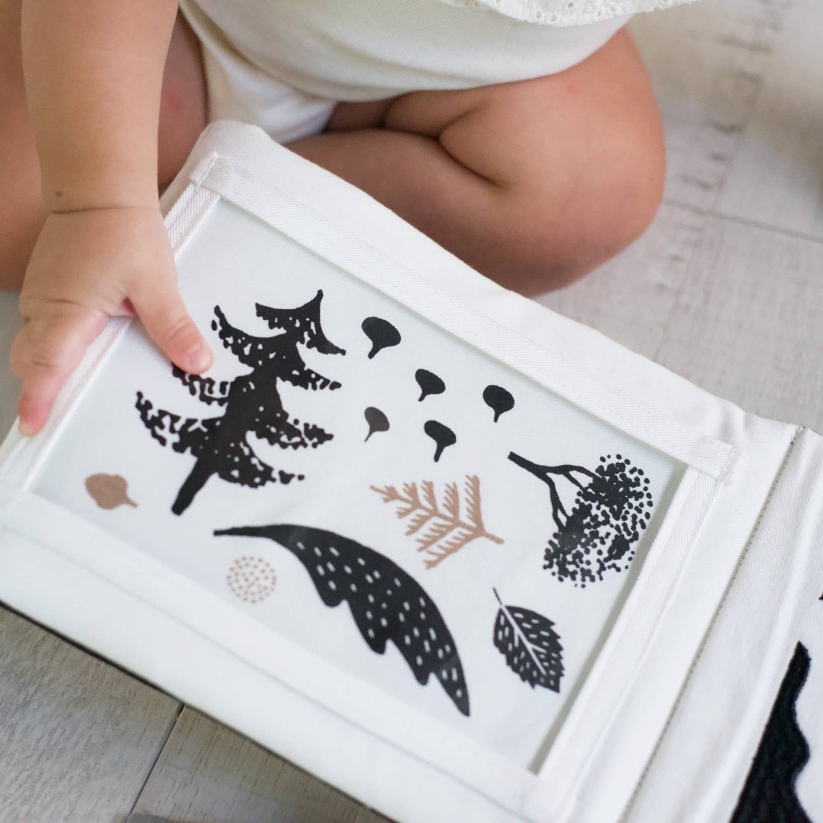 Tummy Time Gallery with Mirror - Wee Gallery Toys sold by Rosebud & Jo